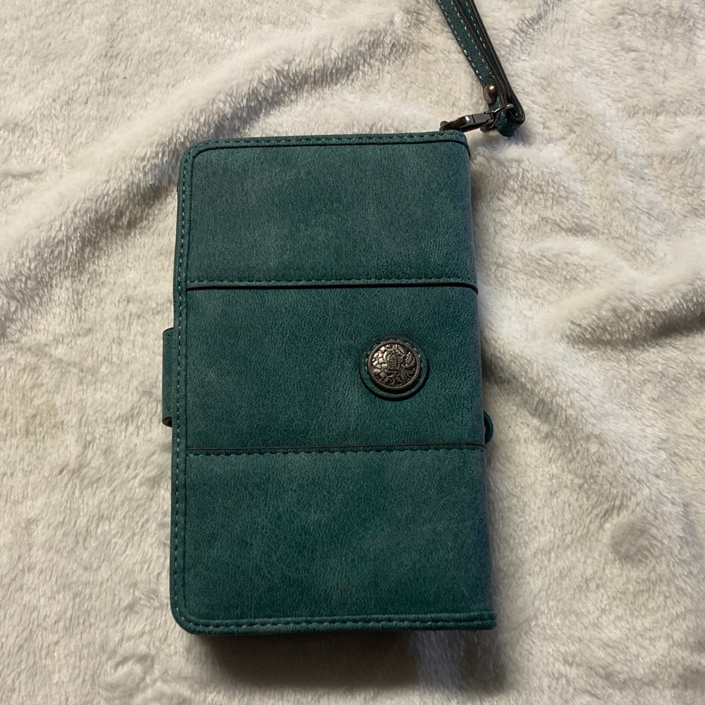 Justin Boots  Wallet Teal - Picture 5 of 5